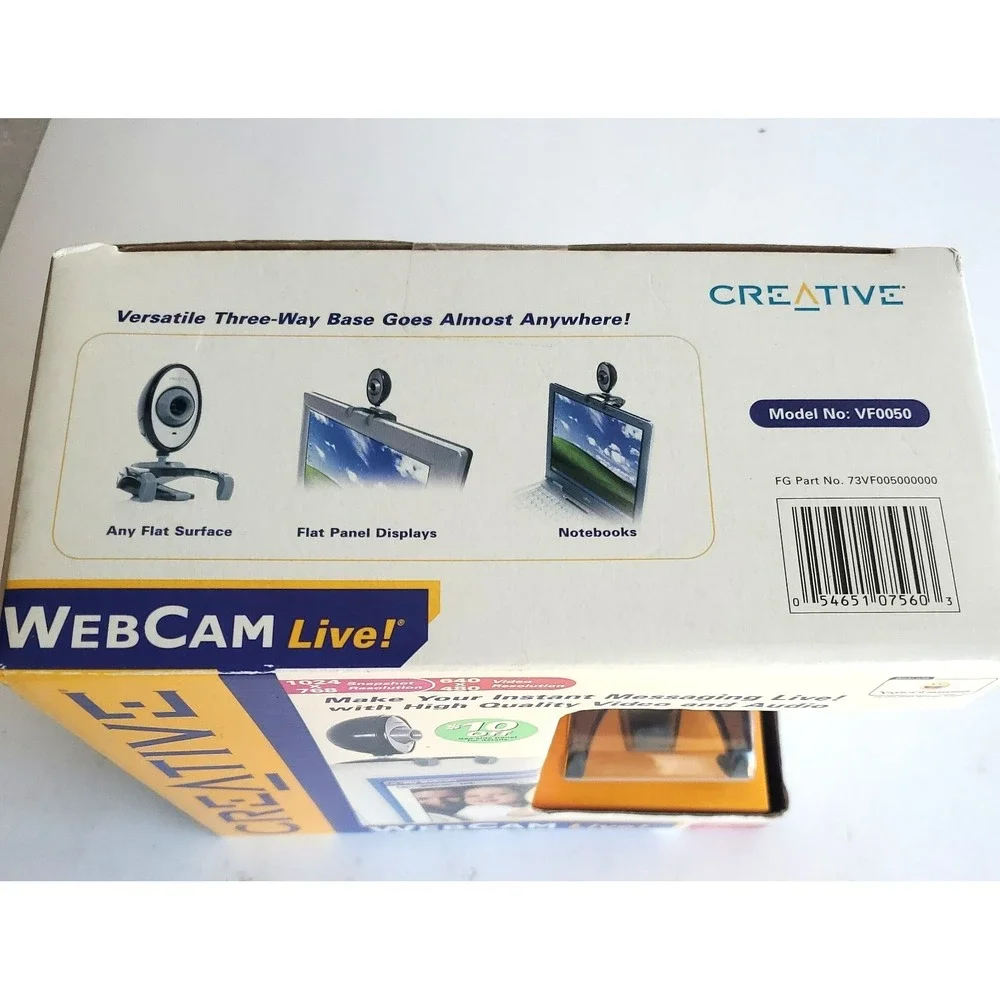 New Creative Webcam NX PRO Web Cam NOS